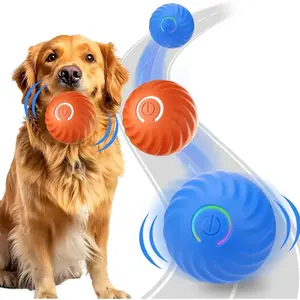 FMW Interactive Dog Toys Dog Ball,[2025 Newly Upgraded] Durable Motion Activated Automatic Rolling Ball Toys for/Small/Medium/Large Dogs,USB Rechargeable Pet Products dog toys
