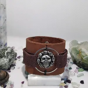 leather cuff bracelet