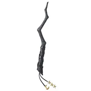Black Fantasy Wand - Witch Wizard Wand - Costume Accessory Prop