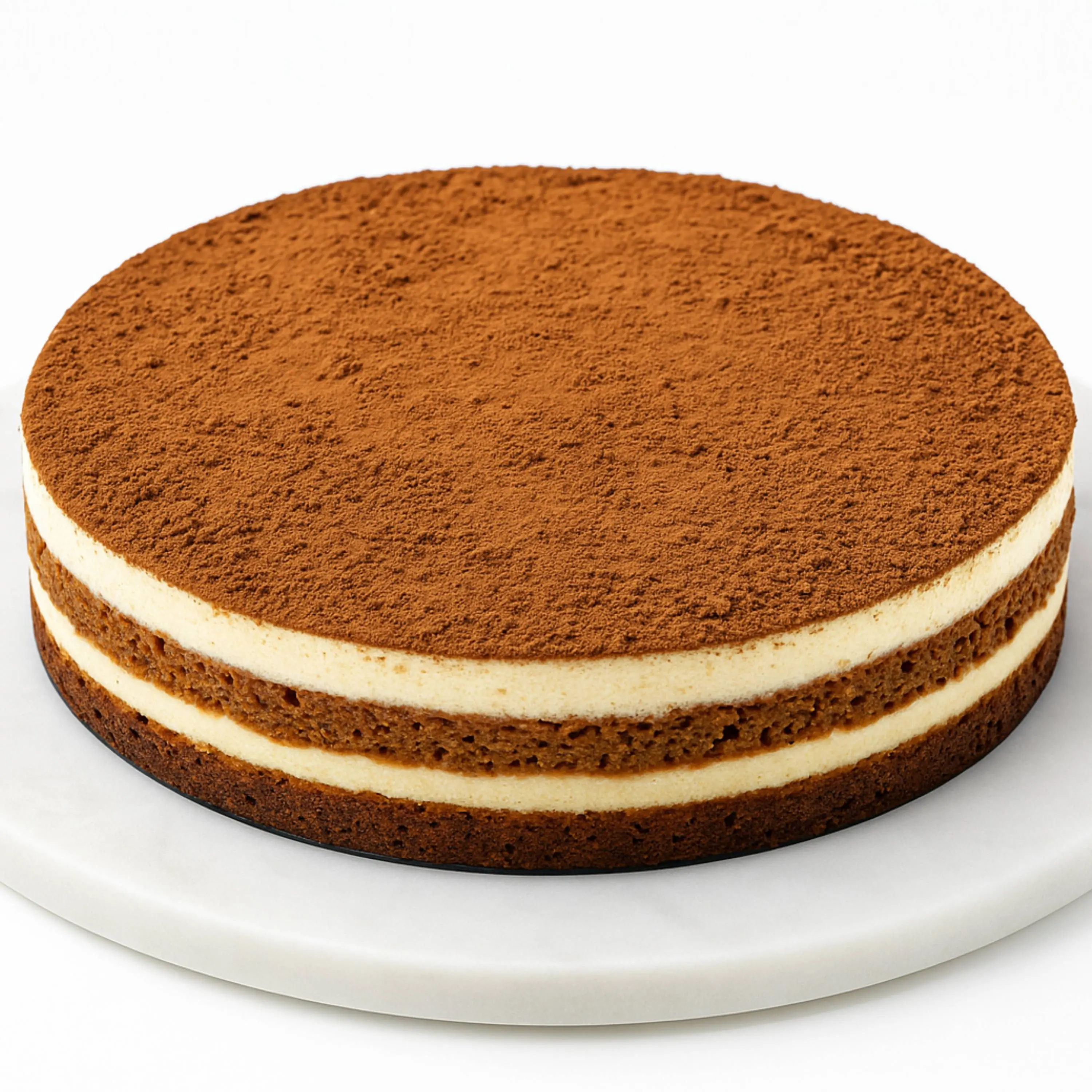 Andy Anand Sugar-Free Tiramisu Mousse Chiffon Cake, 2.2 lb – Coffee Sponge, Mascarpone Mousse, Keto & Diabetic-Friendly Birthday Gift Box