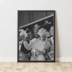 Mike Tyson Poster, Boxing Print / Print , Product without frame