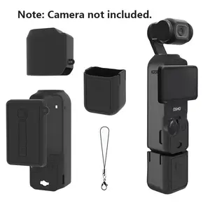 Protective Case for Dji Osmo Pocket 3 Silicone Cover Lens Protector Durable Handheld Camera Accessory Essential for Action Cam Enthusiasts