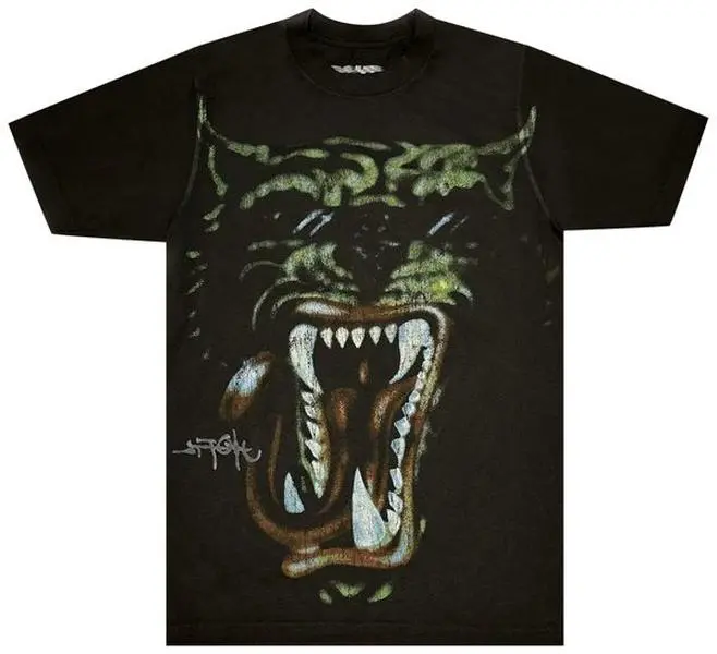 Travis Scott Green Hyena Tee Black - S, M, L, XL, XXL