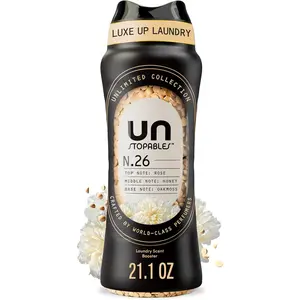Downy Unstopables Unlimited Collection In Wash Laundry Scent Booster Beads, No. 26, Fine Fragrance, Long Lasting Fresh Scent Beads, 21.1 oz