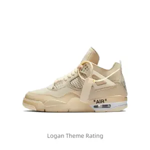 Retro 'Off White Sail' men's new lace-up men's breathable outdoor sneakers casual running shoes