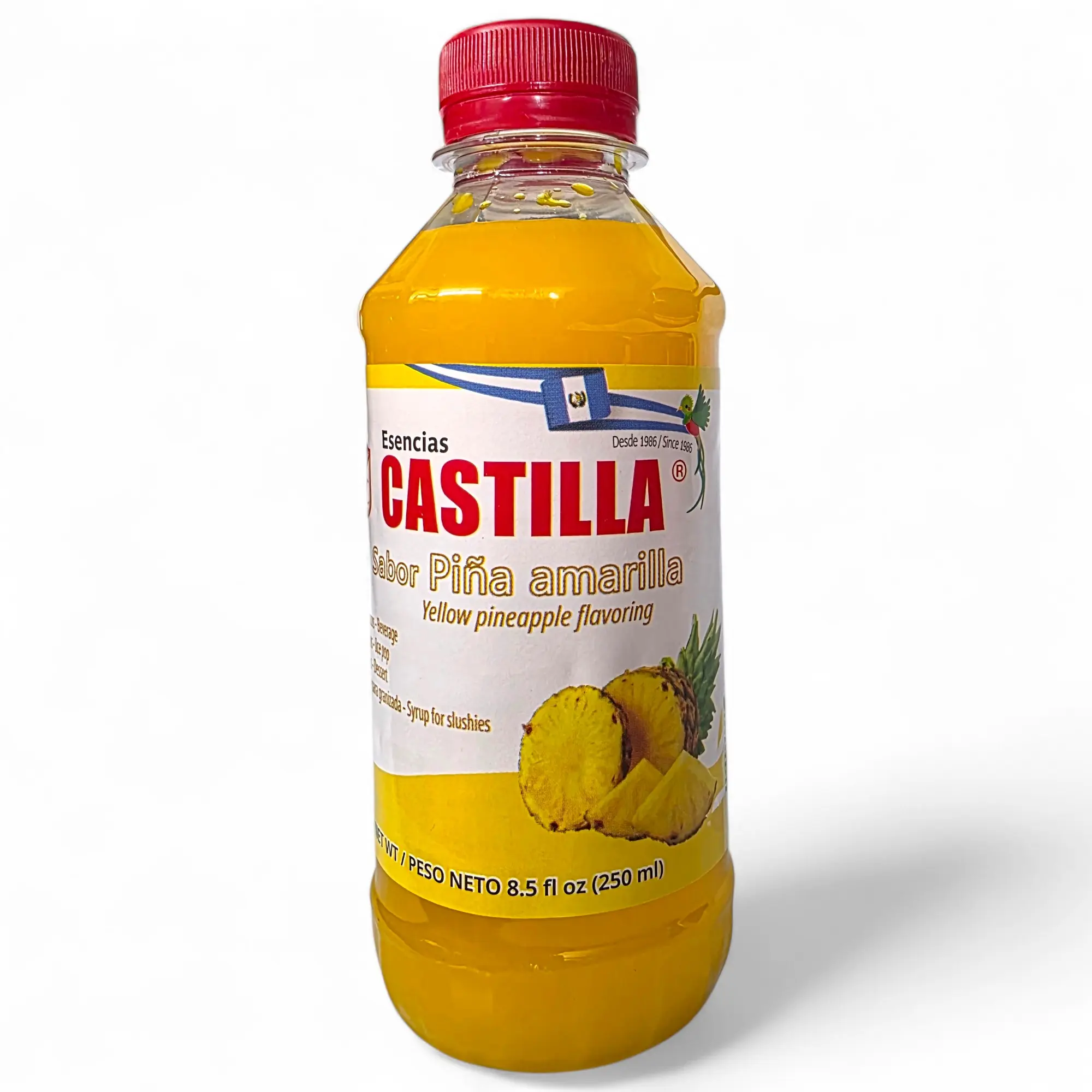 Esencia de Piña 8.5oz Castilla From Guatemala Authentic Central American Pineapple Essence