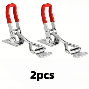 Toggle Clamp, Adjustable Quick Release Latch, Door Bolt Locking Clip for Secure Fixing Case, Catch