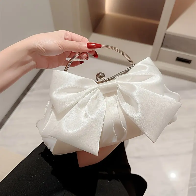 [coquette shoulder bag] Wedding Banquet Clutch Bags, Fairy Bags, Evening Hand-Held Bags, High-End Dress Bags, Chain Bags for The Wedding Season. Purse