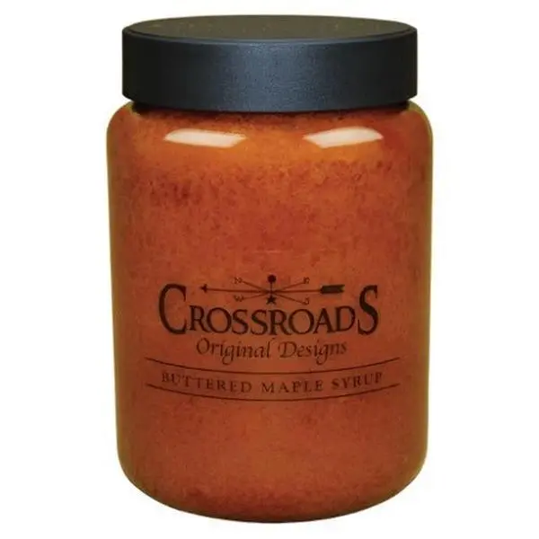Crossroads Classic Candle 26 Oz. - Buttered Maple Syrup