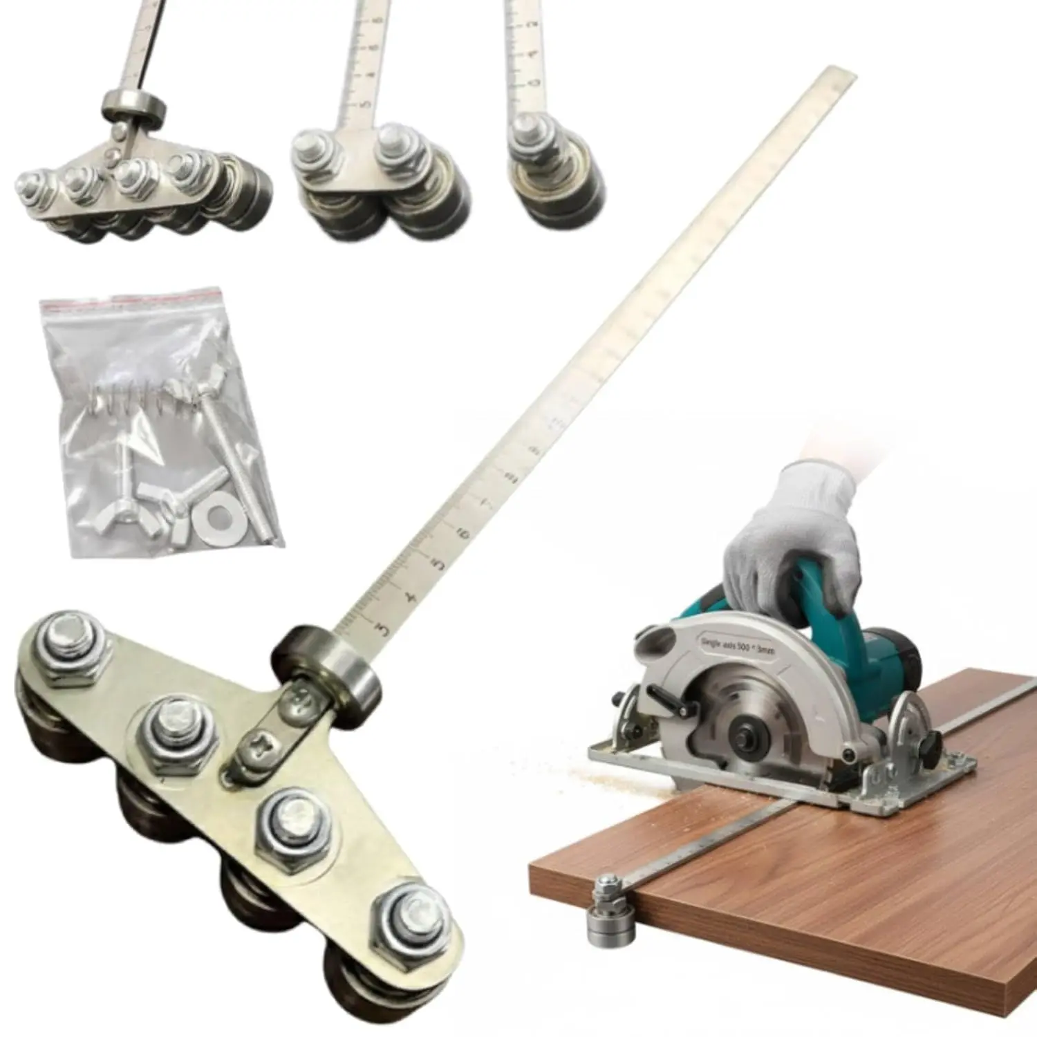Positioning Calipers for Precise Measurements & Easy Wood Cutting - Essential Tool for Straight Lines and Consistent Measurements fathers day gift