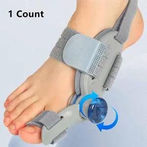 Adjustable Toe Straightener, 1 Box Toe Bunion Stretch Band, Toe Straightener for Women & Men, Foot Care Tool for Home & Travel, Pedicure Care Tool