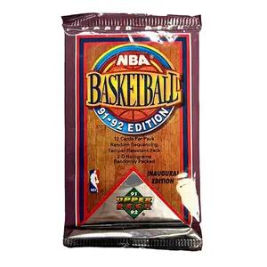 Upper Deck NBA Inaugural Edition 1991-1992 Pack - LIVE RIP ONLY
