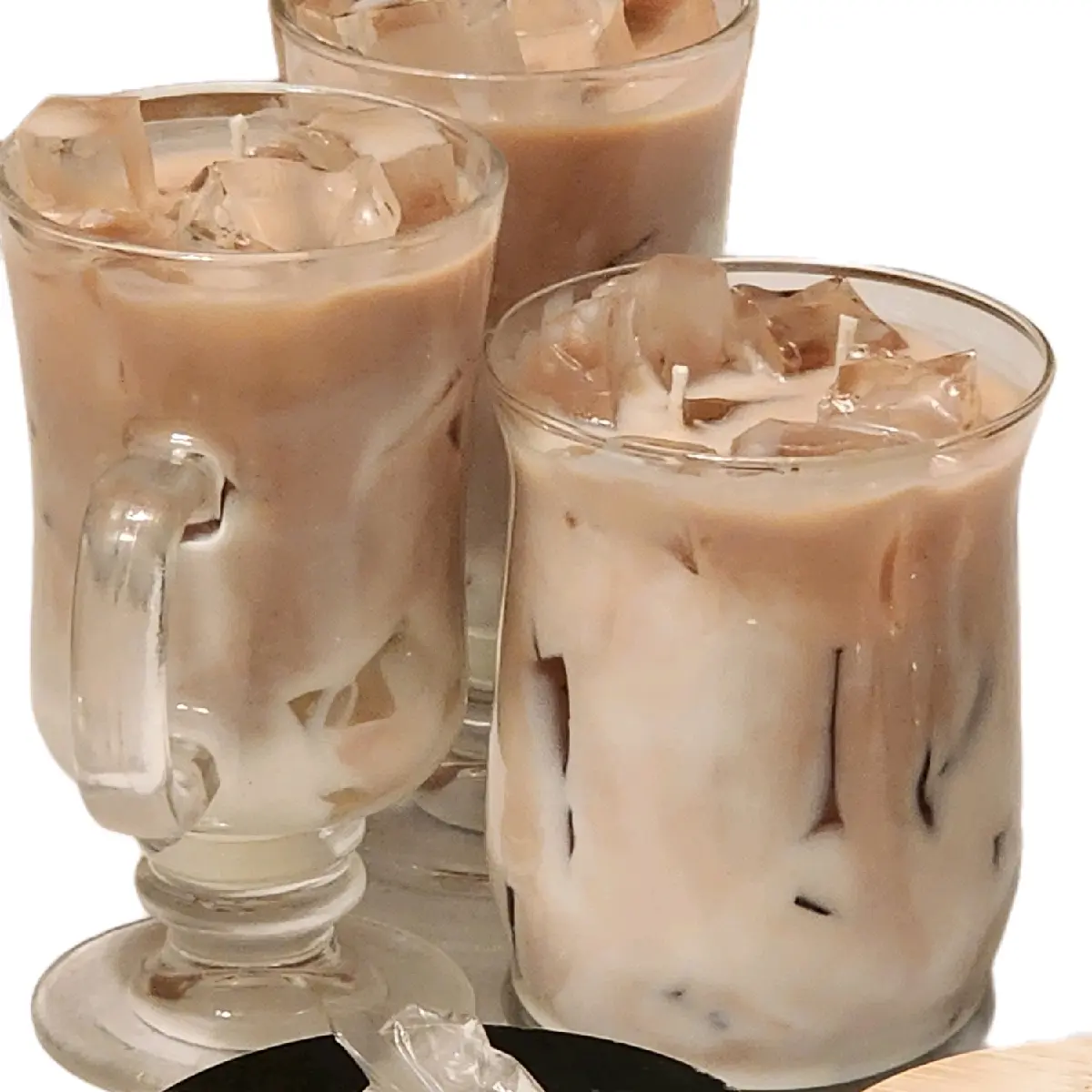 Iced Coffee 15oz Candle - Various Coffee Scent for Decor & Ornaments Freshener - Creamy Aroma Decoration Scented Fragrance for Home Decor