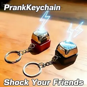 2026 New Mini Shock Keychain Prank Toy, Funny Compact Gag Gift for Friends, Portable Quick Jolt Prank Prop for Party Pranks, Jokes & Fun Gag Gadgets