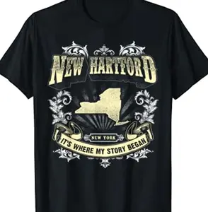New Hartford New York It's Where My Story Began T-Shirt YGE