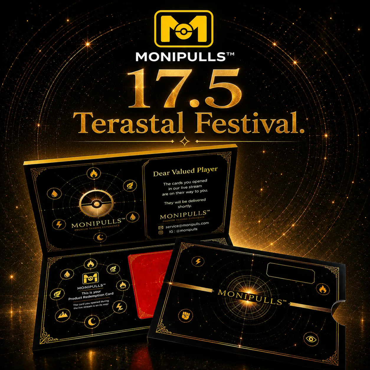 MONIPULLS 17.5 Premium Collectible Box