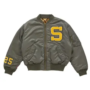 Supreme Men's GOODENOUGH Reversible MA-1 Olive, from StockX