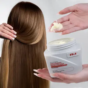 D'D&A Collagen Hair Treatment Deep Repair Conditioning Argan Oil Collagen Hair Mask Essence for Dry Damaged Hair All Hair Types 16.9fl.oz/500ml Conditioner Haircare