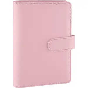 A6 PinkCash Stuffing Binder with 8 Envelopes - Office Stationery and Supplies save money a6 binder money binder