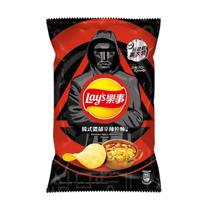 Lay's Taiwan Spicy Korean Noodle Flavor Chips 59.5g Limited Edition Squid Game