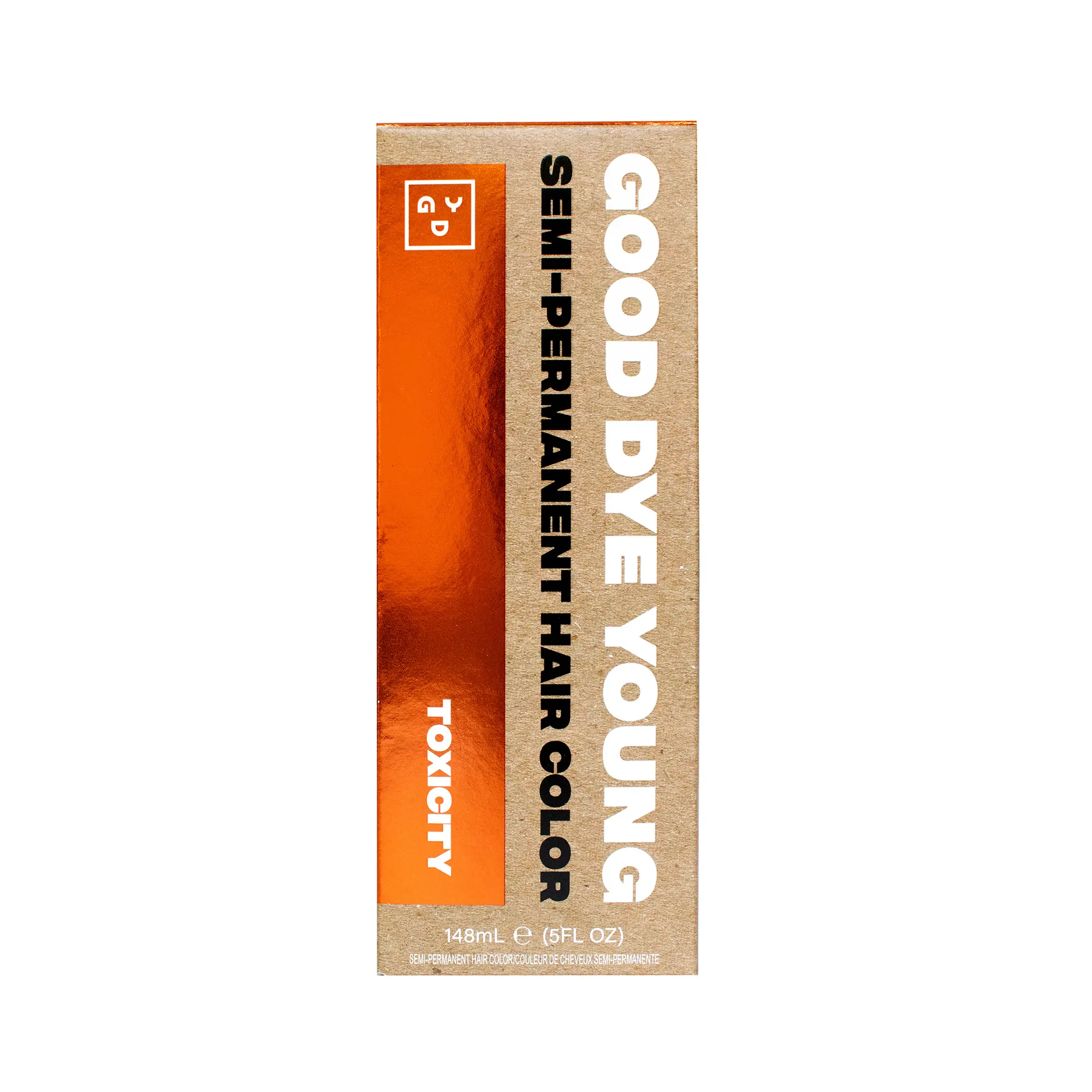 Copper Orange Semi-Permanent Hair Dye – Good Dye Young Toxicity | Vegan, Cruelty-Free, Non-Damaging, Conditioning, Hair-Healthy Formula | 16–24 Washes