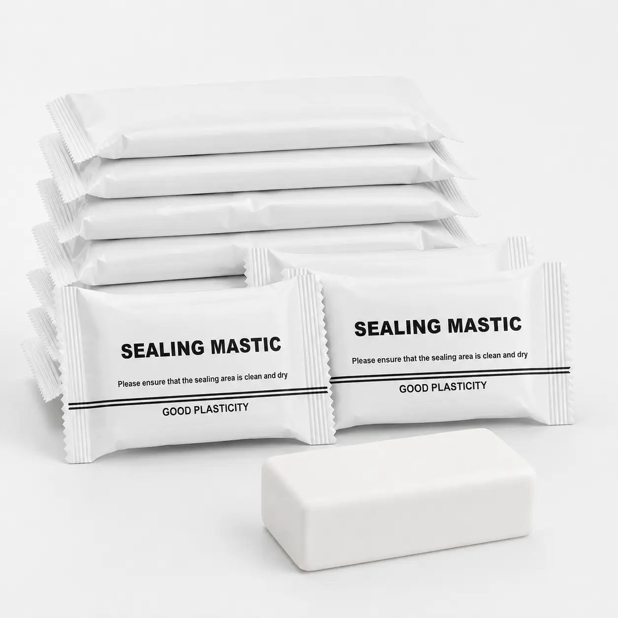 10-Count Professional Sealant Putty: Instant Waterproof Mastic for Wall Repairs, Pipe Joints & AC Gaps | Mold-Proof & Paintable