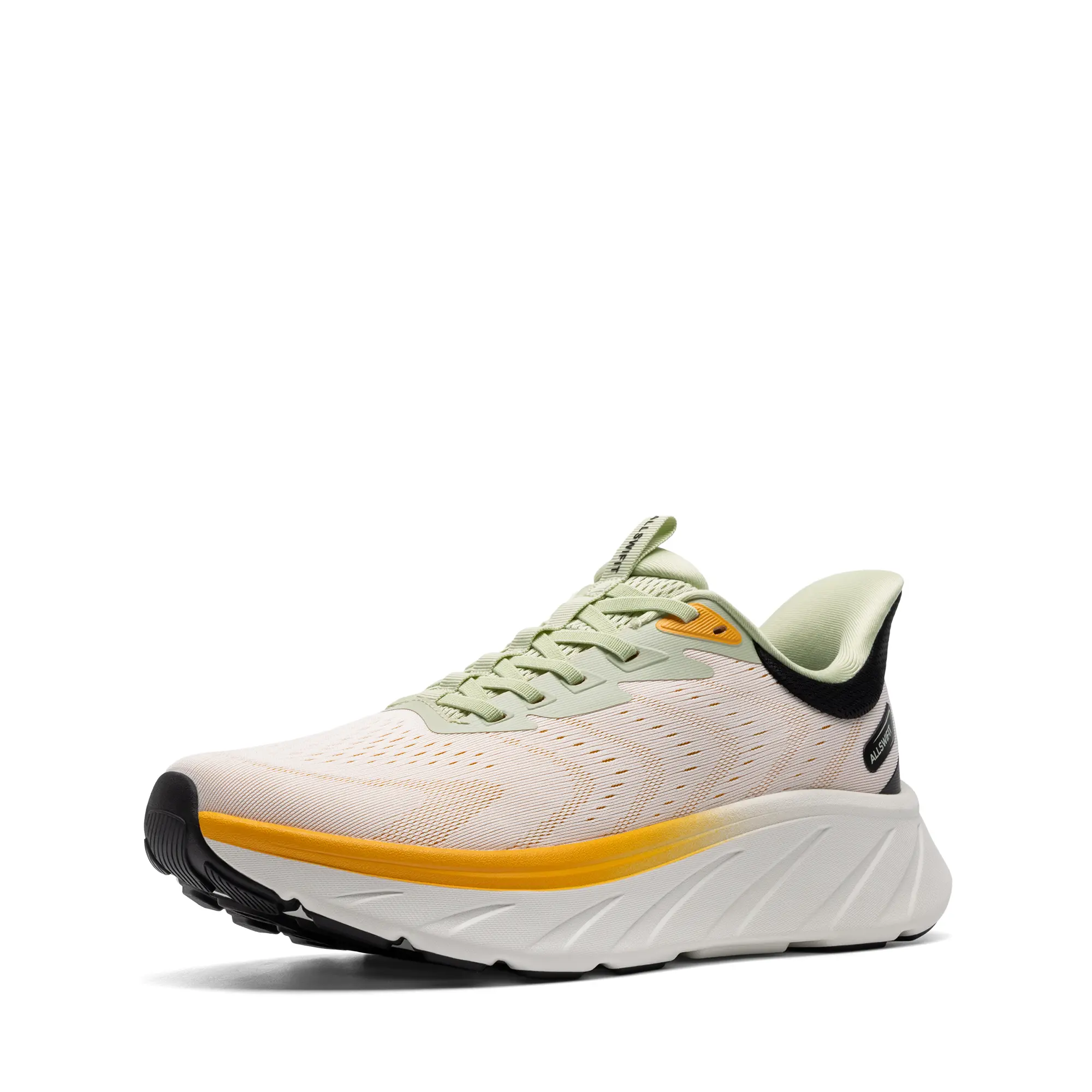 ALLSWIFIT Men's Slip On Walking Shoes Hands Free Running Tennis Non-Slip Comfortable Workout Gym Breathable Lightweight StediBase Fashion Sneakers