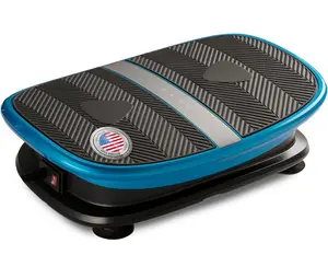 Lifepro Vibra Thermo Heated Vibration Plate Exercise Machine - Premium Full-Body Vertical Vibrating Plate, Voice Control, Curved Design, Touch Screen, Includes Remote Watch