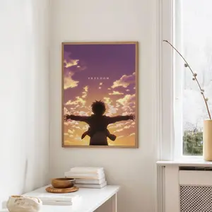 Attack On Titan Poster AOT AtrippyAnime Wall Art for Room AestheticBedroom Dorm Decor Eco-FriendlyMaterials Fade-Resistant WaterproofUV-Protected Vibrant Colors - Illustrations