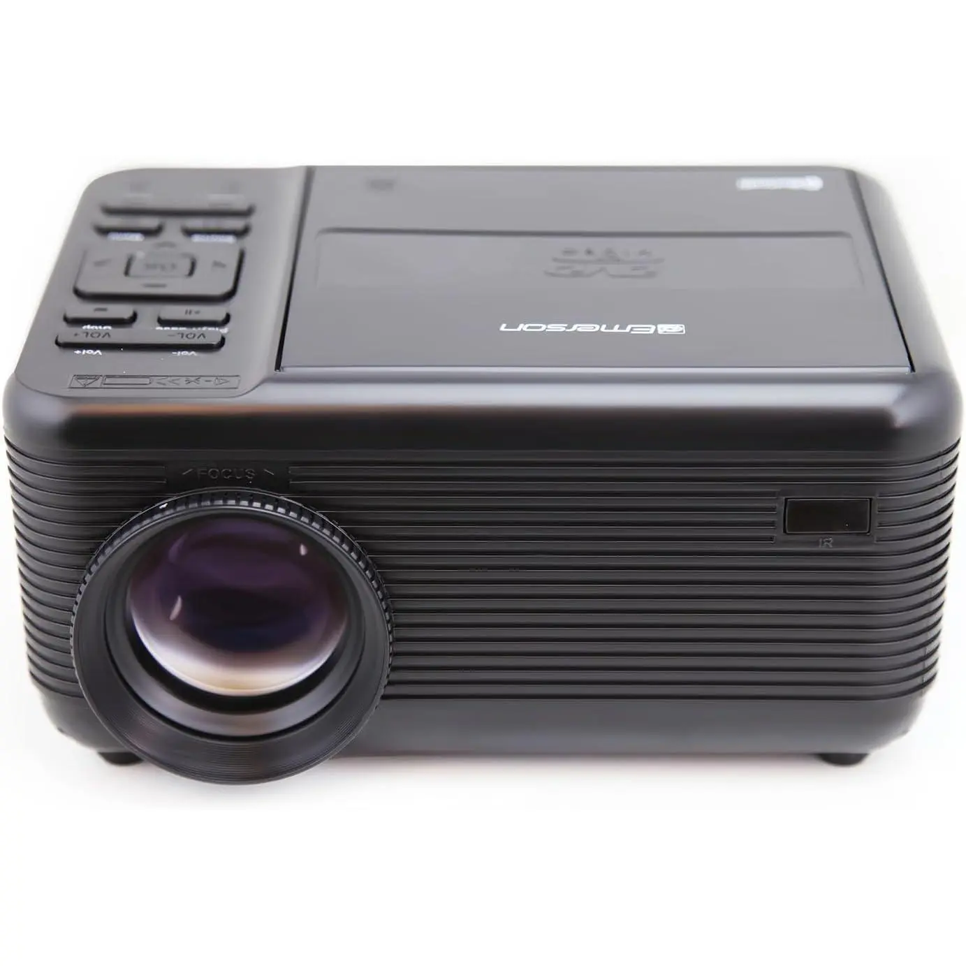 Emerson EVP-2501C 150" Home Theater LCD Projector Combo with Built-In DVD Player and Screen
