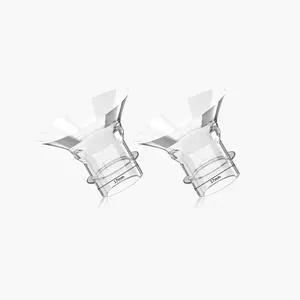 MomMed S21 Breast Pump Accessories Silicone Flange Insert 2-Pack Pumping System Hands Free Pumping