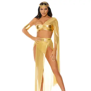 Sexy Golden Cleopatra Costume