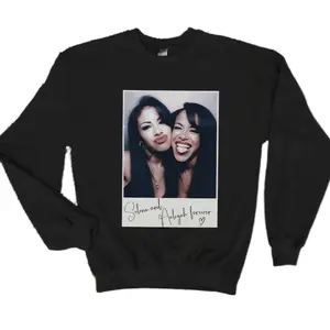 Unisex Selena Sweatshirt Aaliyah Sweatshirt Selena Quintanilla Aaliyah Haughton Sweatshirt Angel Sweater 90s Pop Star Hip Hop Tejano Retro Polaroid