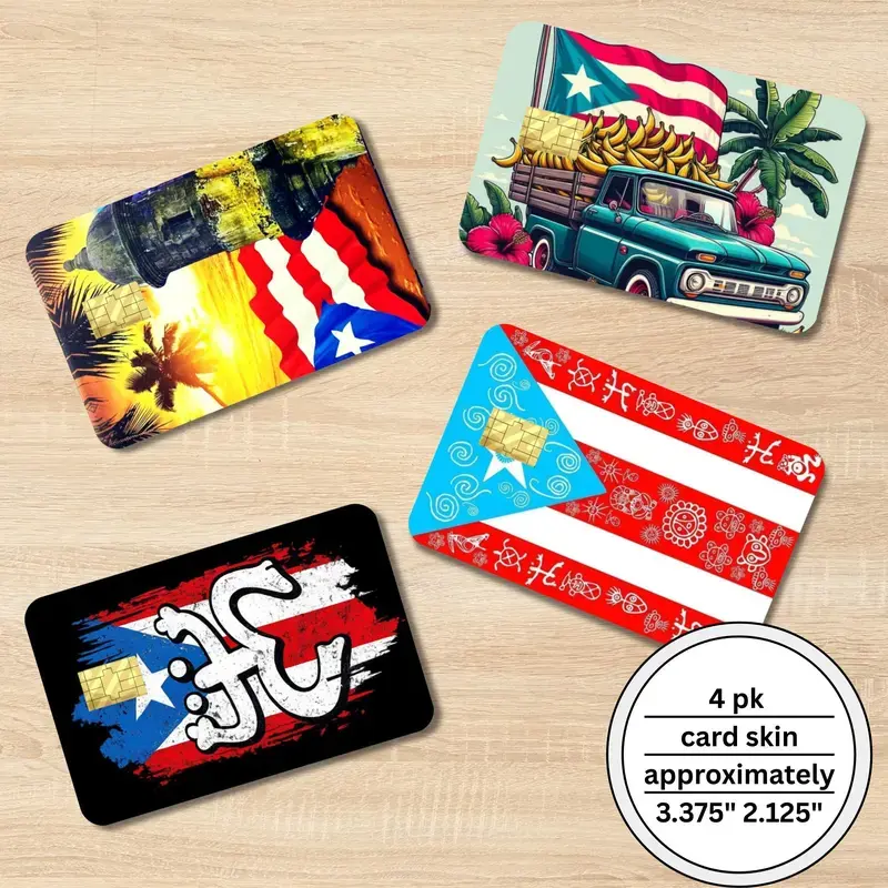 Boricua Pride Puerto Rico Card Skin