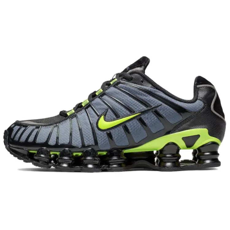 Nike Shox TL 'Thunder Storm' 2019 Athletic Shoe, Men's/Women's Sports Footwear, Performance Sneaker, Rubber, Sports Shoes, Casual, Training, Closed, Streetwear, Translucent, Unisex, True-To-Size, Rubber Sole, Reflective Acc.