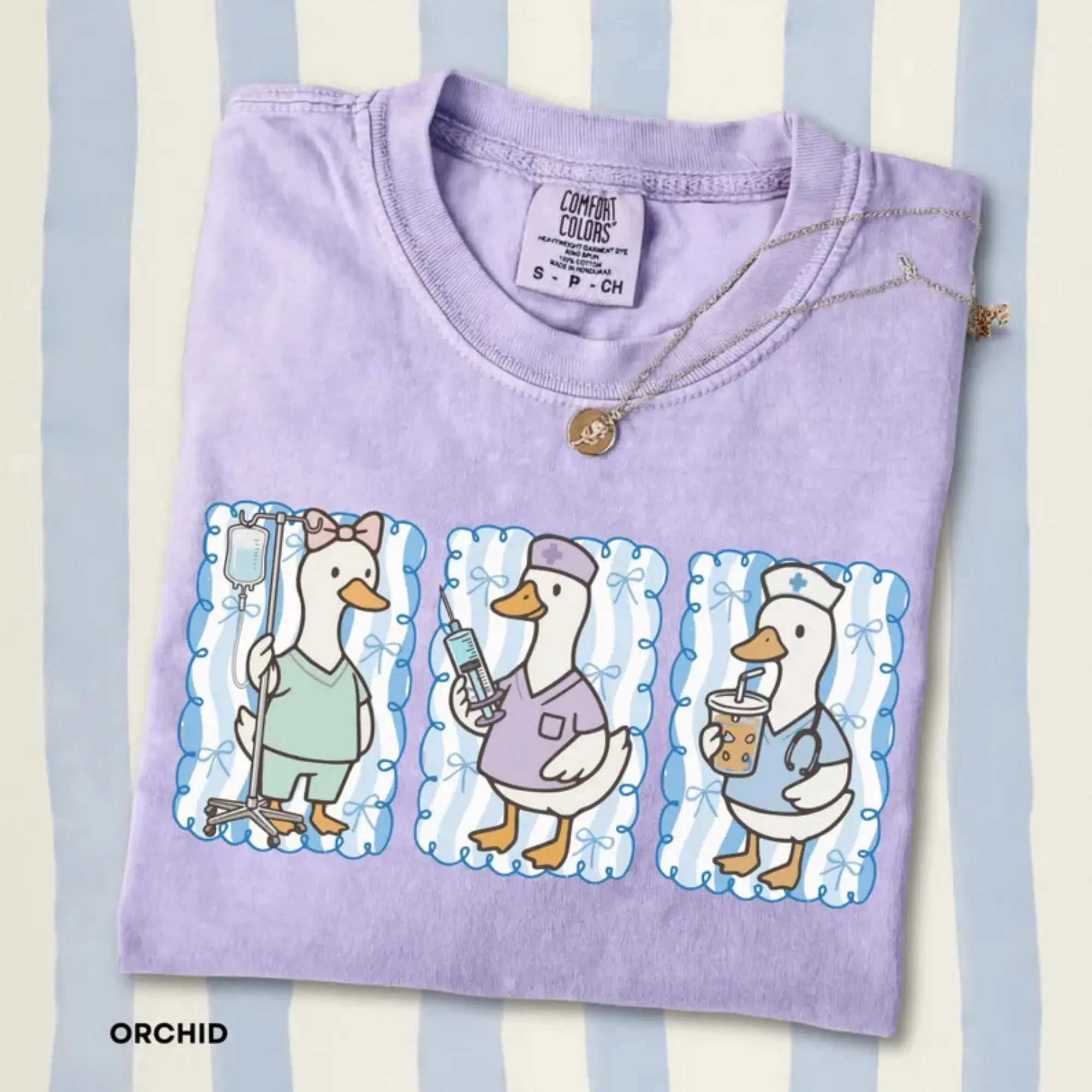 Nurse Goose Shirt • Registered Nurse Spring Shirt • Goose RN Nurse Shirt • Nursing Gift • Comfort Colors Shirt