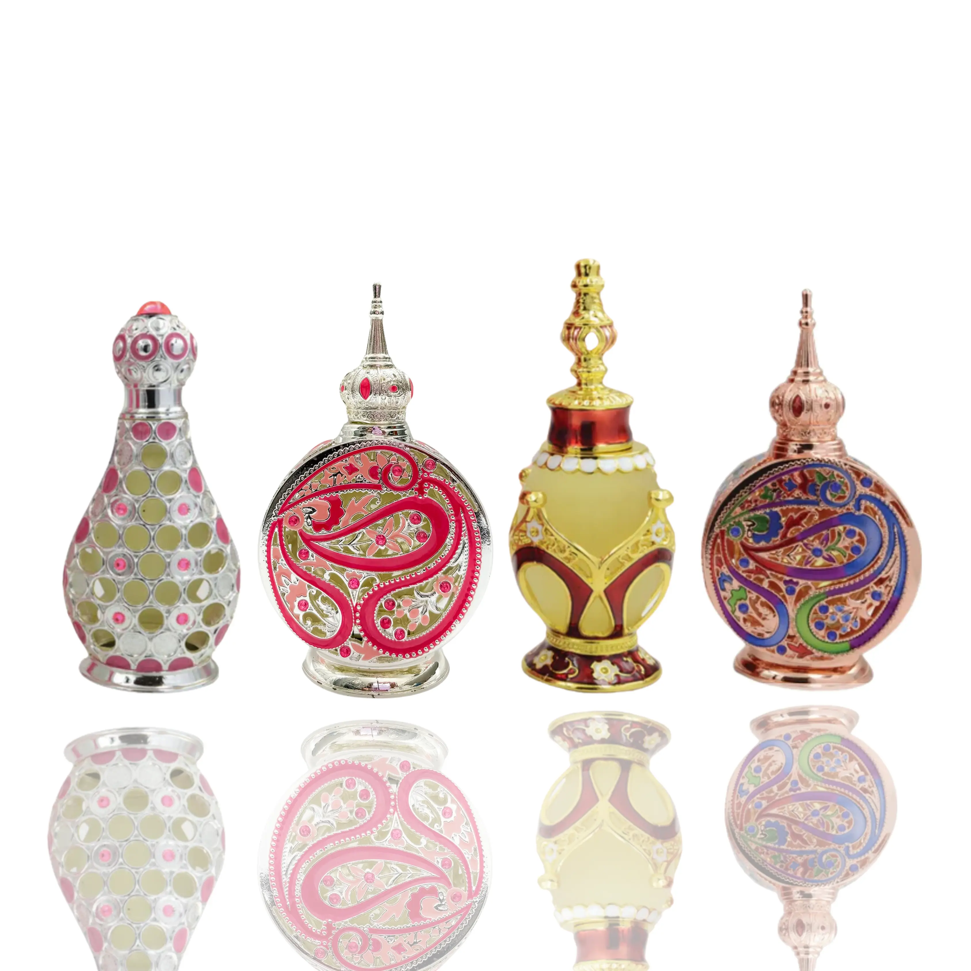 Zakat Parfums | Layl Al Yasmeen + Wardat Al Sabah + Areej Al Zohour + Abeer Al Sharq | Eau De Parfum | Unisex Fragrance | 20 ML, Long Lasting Perfume, Arabian Perfume Oil