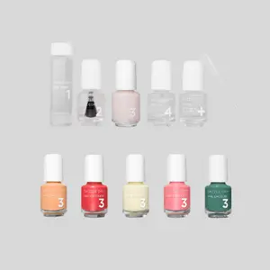 Dazzle Dry, Spring Fling & Prima Ballerina, Fingernails & Toenails, Professional Nail Kit Set, Long-Wear Chip-Resistant, 10-Piece Bundle, 0.93 fl oz.