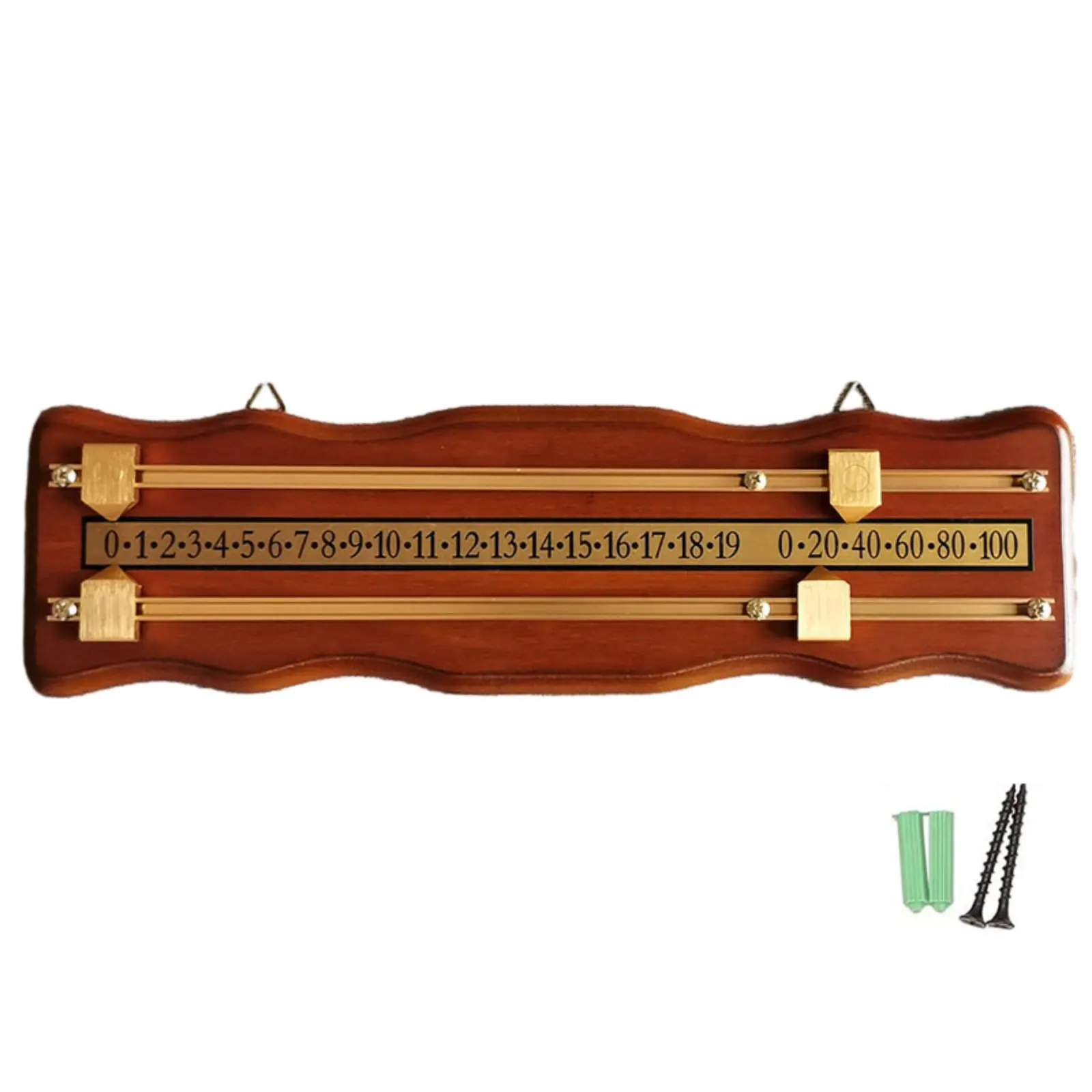 TWISTER.ck Scoreboard Wall Mounted Scoreboard Snooker Scoreboard International Stained Wood Score Board Scorer Billiard Accessories For Basketball, Table Tennis