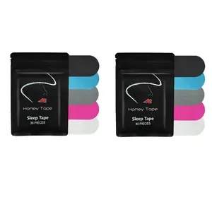 Gentle Sleep Solution Mouth Tape for Comfortable Sleep - Soft Cotton Tape, One Month Supply, All Seasons Use mouth tape Anti-Snoring Breathable Ultra