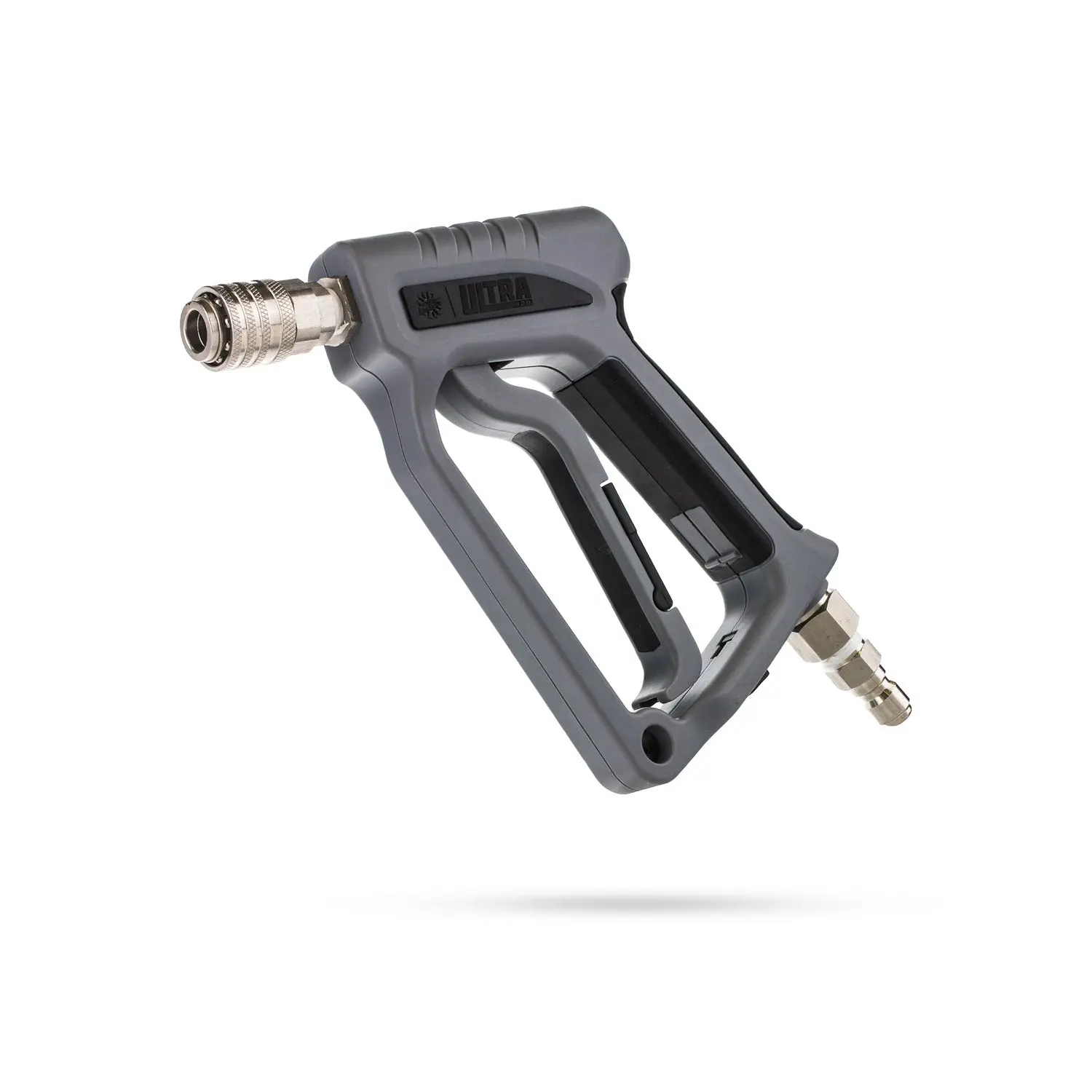 The Rag Company - Ultra H2O Spray Gun Universal 3/8" Connector and 1/4" Quick Disconnect | Rubberized Grip, Stainless Steel Internals, 360-Degree Swivel