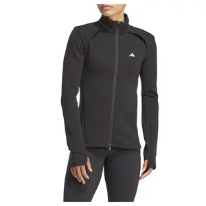 adidas Womens Jacket Training Athletic Outerwear Casual - Black
