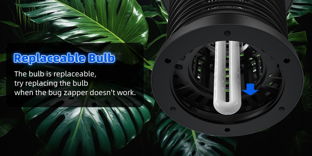 T9 Pro Outdoor Electric Bug Zapper & Mosquito Fly Trap(3-Prong Plug, 90-130V, Durable ABS Housing) T9 Pro Outdoor Electric Bug Zapper & Mosquito Fly Trap(3-Prong Plug, 90-130V, Durable ABS Housing)