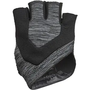 Harbinger Women's Palm Guard Weight Lifting Gloves - Black/Gray Heather