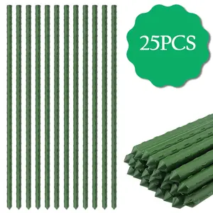 Sunnyglade 25/50PCS 48” Plant Stakes Garden Tomato Sticks Plant Stakes & Supports for Potted Plants Sunnyglade 25/50PCS 48” Plant Stakes Garden Tomato Sticks Plant Stakes & Supports for Potted Plants