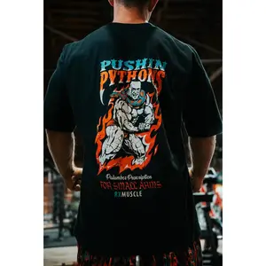 PUSHIN PYTHONS OVERSIZED TEE
