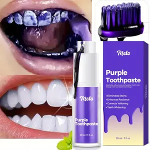 V34 Whitening Toothpaste, Effective Teeth Cleaning & Brightening Formula, Gentle Oral Care for Sensitive Gums, Daily Use Dental Hygiene, Teeth Stain Cleaner