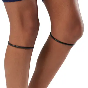 McDavid Silicone Patella Band (Pair) - Best for patellar tendonitis, runner's knee, Osgood-Schlatter and other non-specific knee pain