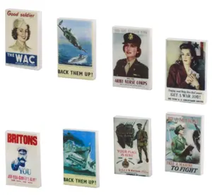 WWII - Allied Propaganda War Poster 8 Pack