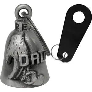 Motorcycle Bell Guardian Angel, Biker Bell for Men Women Rider Riding, Good Luck Gift
